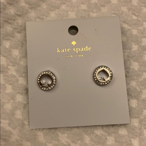 kate spade Jewelry - Spot the Spade - Kaye Spade earnings - brand new